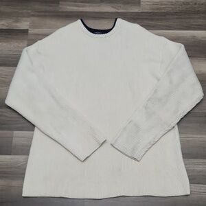 Gap Cable Knit Cream Sweater Size XXL